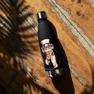 Stainless steel water bottle