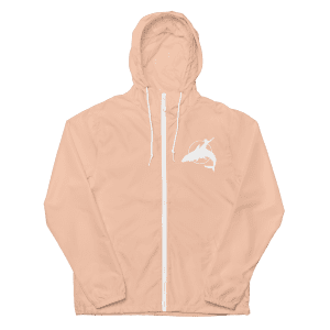 Unisex lightweight zip up windbreaker