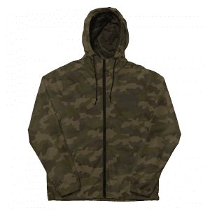 Unisex lightweight zip up windbreaker