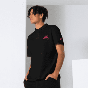 Unisex pique polo shirt